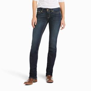 Ariat R.E.A.L. Mid Rise Arrow Fit Kylee Straight Jeans Dam Olika Färger | 813-RYBUFZ